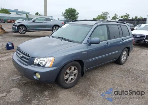 2001 Toyota Highlander V6 z USA, uszkodzony, nr VIN JTEHF21A210026603